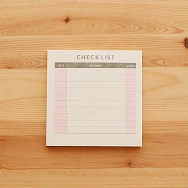 Bloc Planificateur To-Do List Bigbuy
