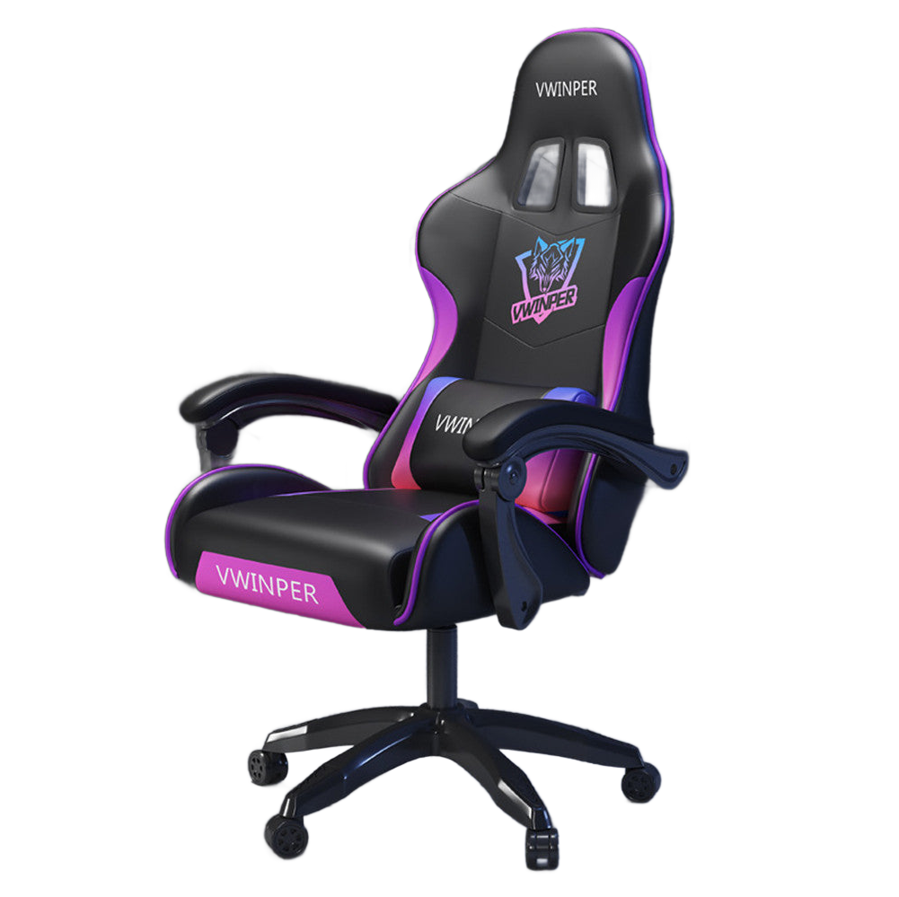Chaise de bureau ergonomique avec soutien lombaire modèle ROSA – vue de coté. Kozyo